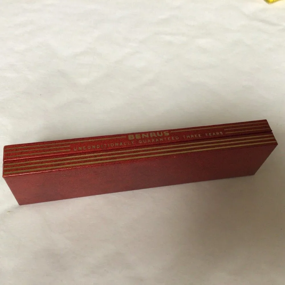 Benrus - Vintage elegant ladies gold watch with box - Picture 11 of 11